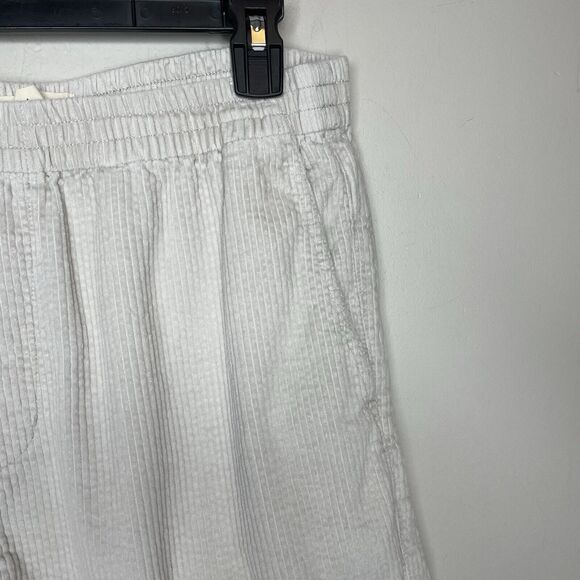 MADEWELL Corduroy Shorts Men Medium Pull-On Everywear Form Grey NJ269 - Picture 2 of 12